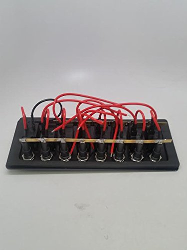Pactrade Marine Grade Waterproof Aluminum LED Switch Panel with USB Charger - 3.5