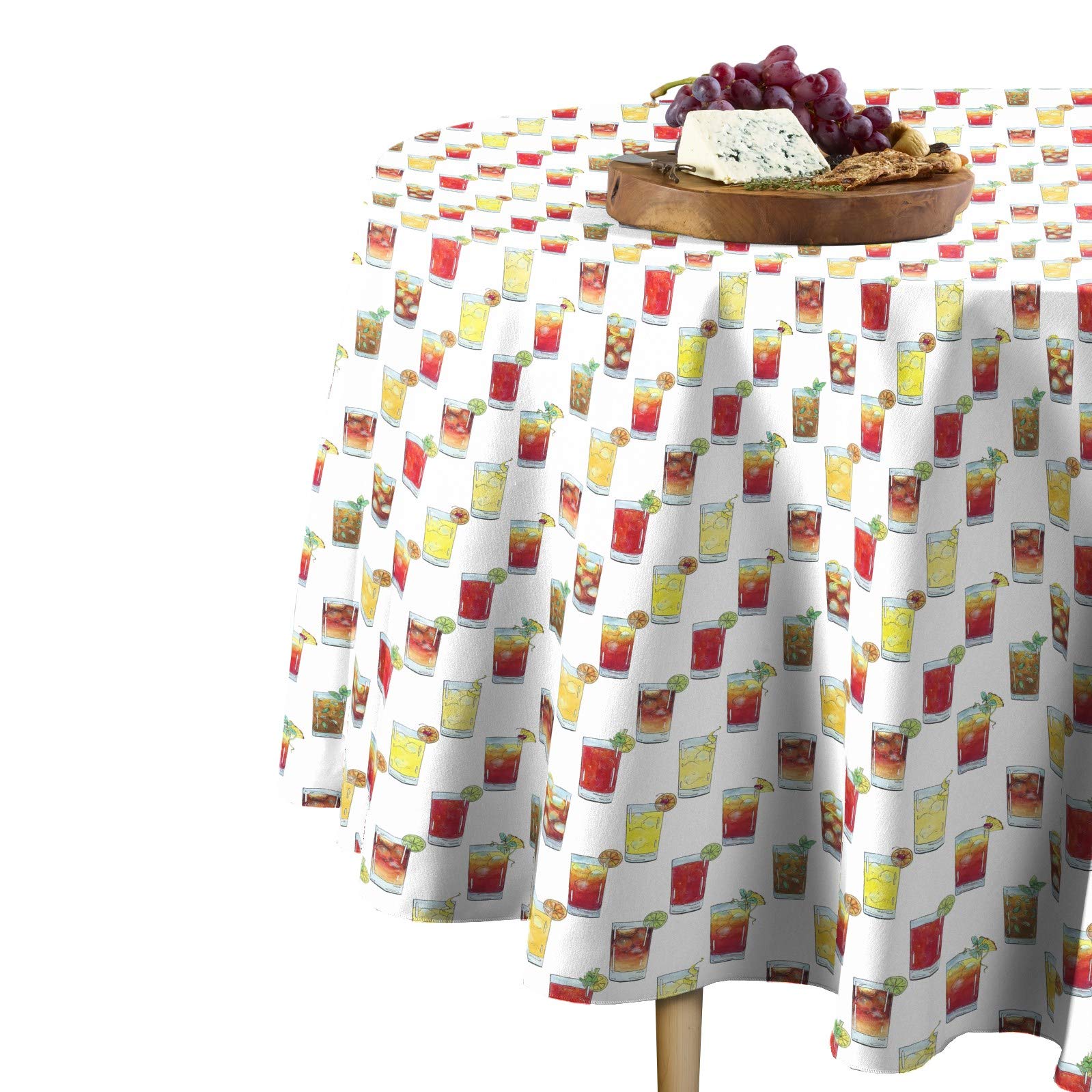 Milliken Polyester Round Tablecloth - 120