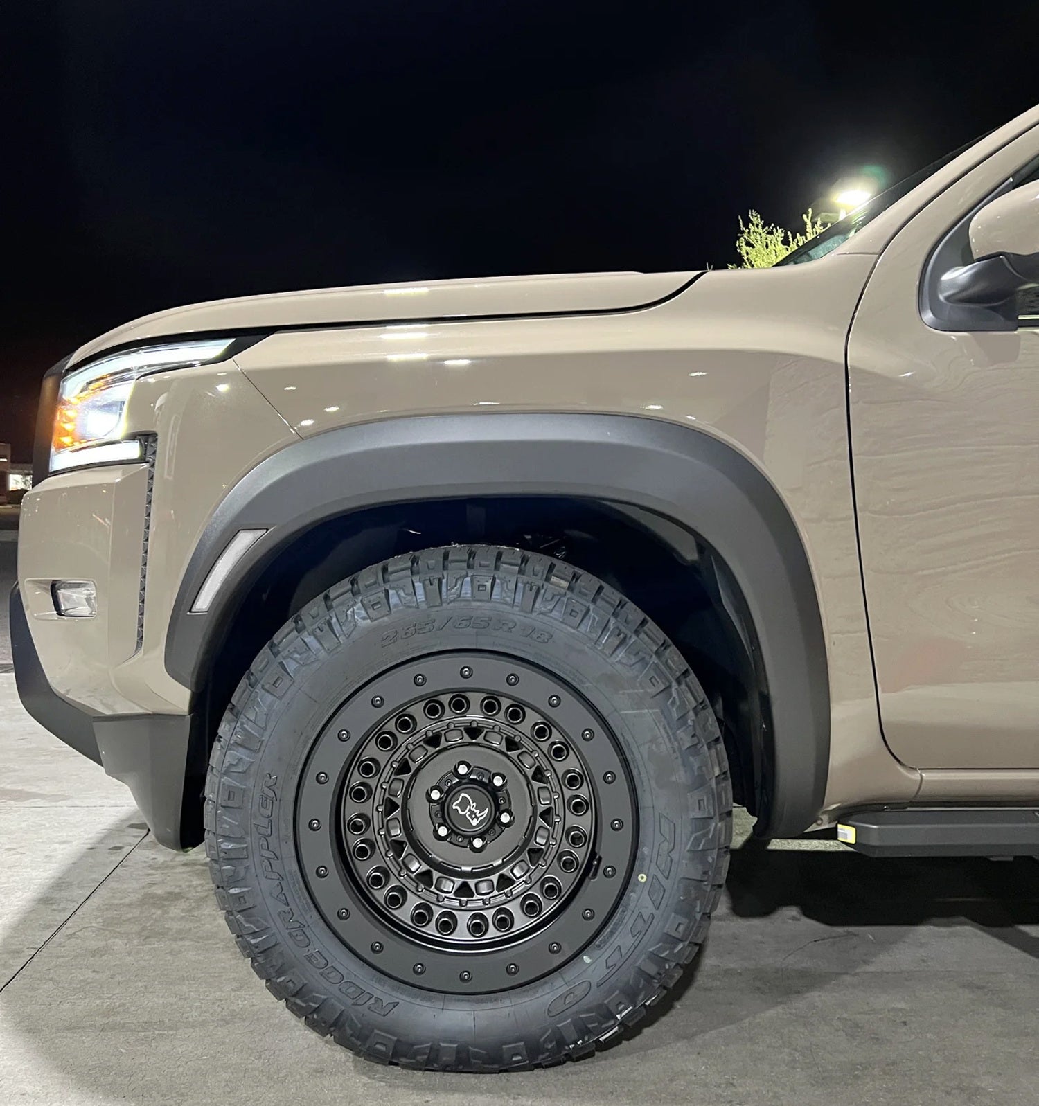 Clear Lens White Full LED Front Side Marker Light Kit for Nissan 2022+ Frontier - Upgrade Your Truck's Style & Visibility for Night Driving & Off-Road Adventures