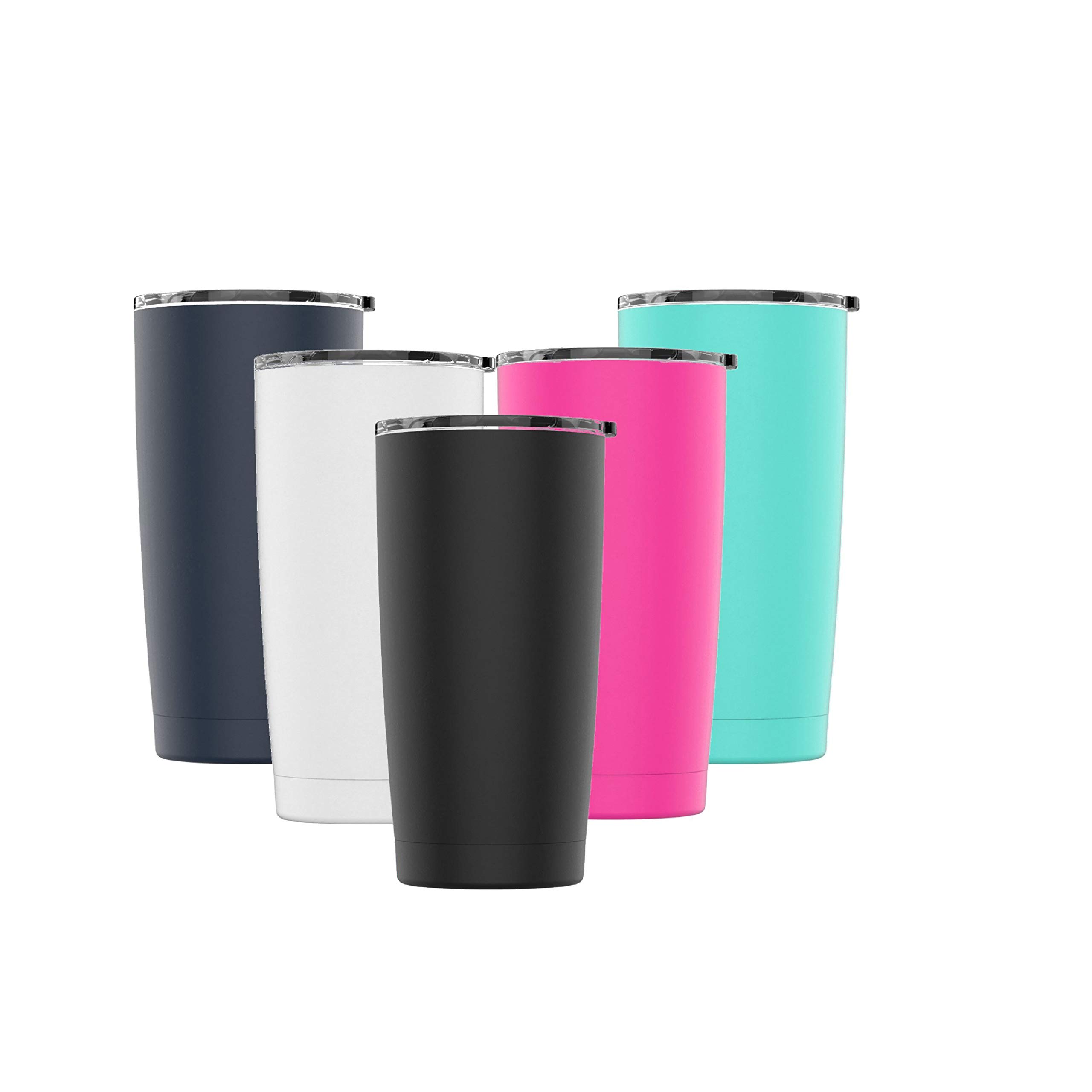 **Laser Engraved Stainless Steel Tumbler with Splash Proof Lid & 2 Straws - 20oz Triple Wall Vacuum Insulated Coffee Cup for Travel, Camping, Work & Gifts - Powder Coated Black (Momsicle Design)**    **Use Cases:** Perfect for keeping drinks hot or cold during travel, outdoor adventures, office use, or as a thoughtful personalized gift for moms and loved ones.