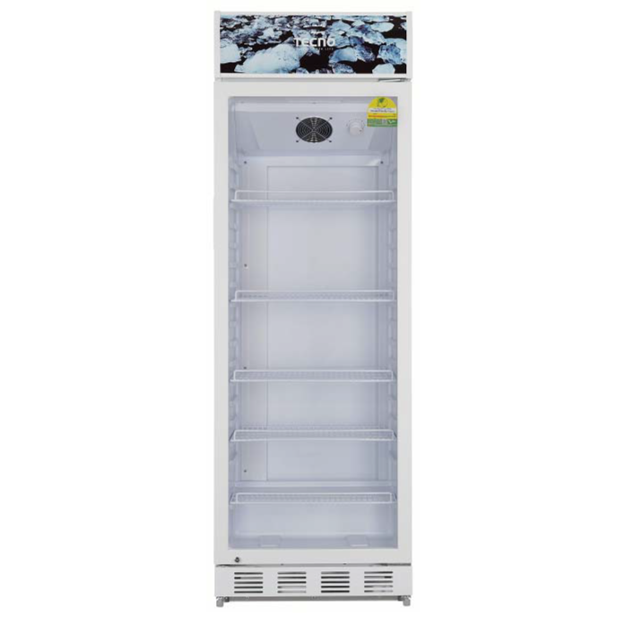 TUC285FF 285L Frost-Free Commercial Cooler Showcase - Perfect for Restaurants, Grocery Stores & Retail Display