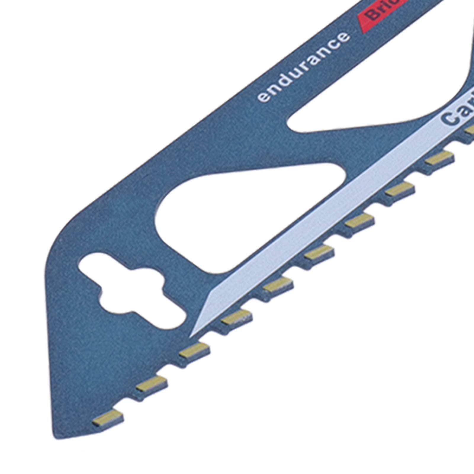 Premium Tungsten Carbide Reciprocating Saw Blades for Woodworking - High Efficiency, Easy Installation - Ideal for DIY Projects, Carpentry & Home Renovations (Model S1243HM)
