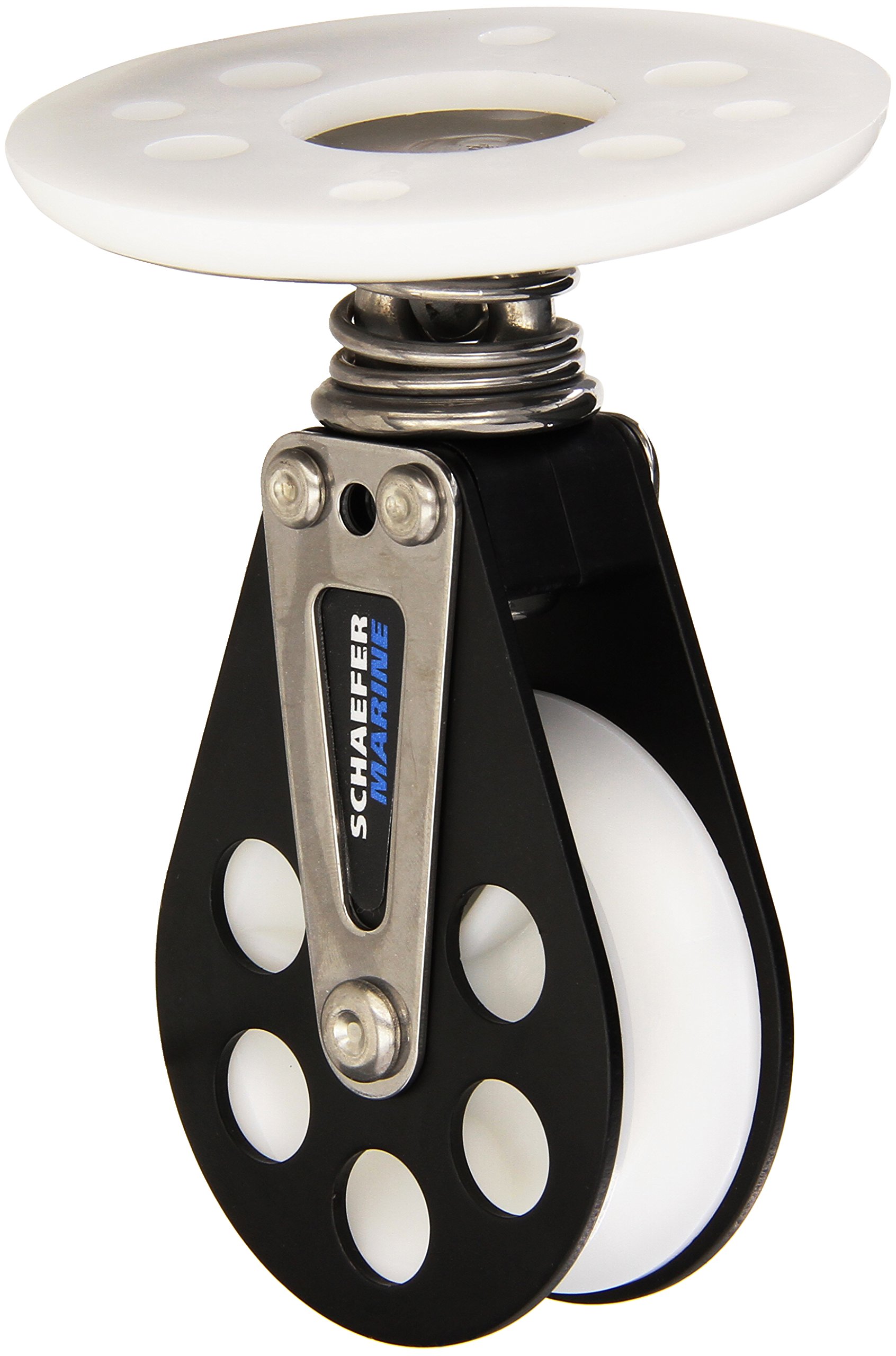 Schaefer Stand-Up Swivel Aluminum Block - Heavy Duty Marine Boat Hardware for Sailing, Fishing & Docking Accessories