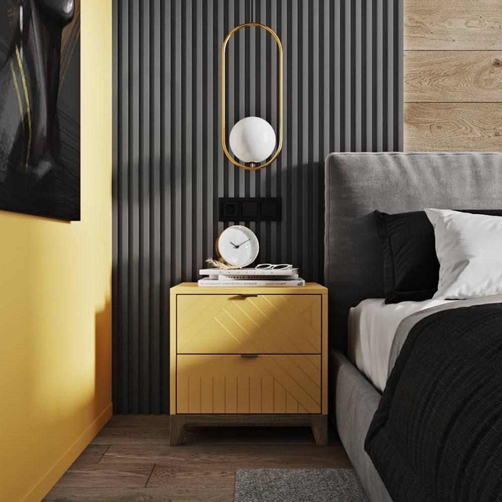Mila Pendant Lamp - Modern Scandinavian Style Hanging Light Fixture for Living Room, Bedroom, and Dining Room Decor