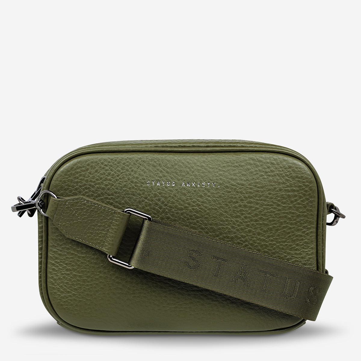 Plunder Bag with Adjustable Webbed Strap - Durable Khaki Crossbody Bag for Women | Perfect for Travel, Shopping & Everyday Use