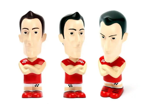 Yonex Peter Gade Badminton Legends Action Figure - Collectible Sports Memorabilia for Badminton Fans & Home Decor