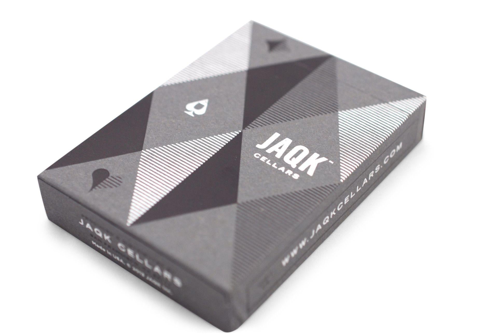 Black Jaqk Playing Cards - Premium Poker Cards for Magic Tricks, Cardistry & Game Nights - Perfect for Professional Magicians, Card Enthusiasts & Home Entertainment