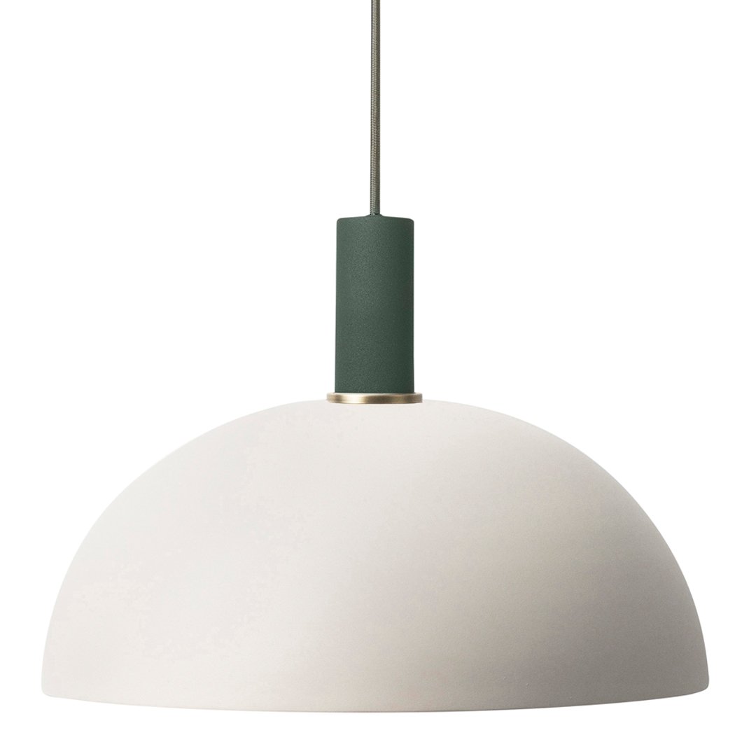 Ferm Living Dome Shade Collect Lighting - Modern Pendant Light for Living Room, Bedroom, and Dining Area | Scandinavian Style Home Decor
