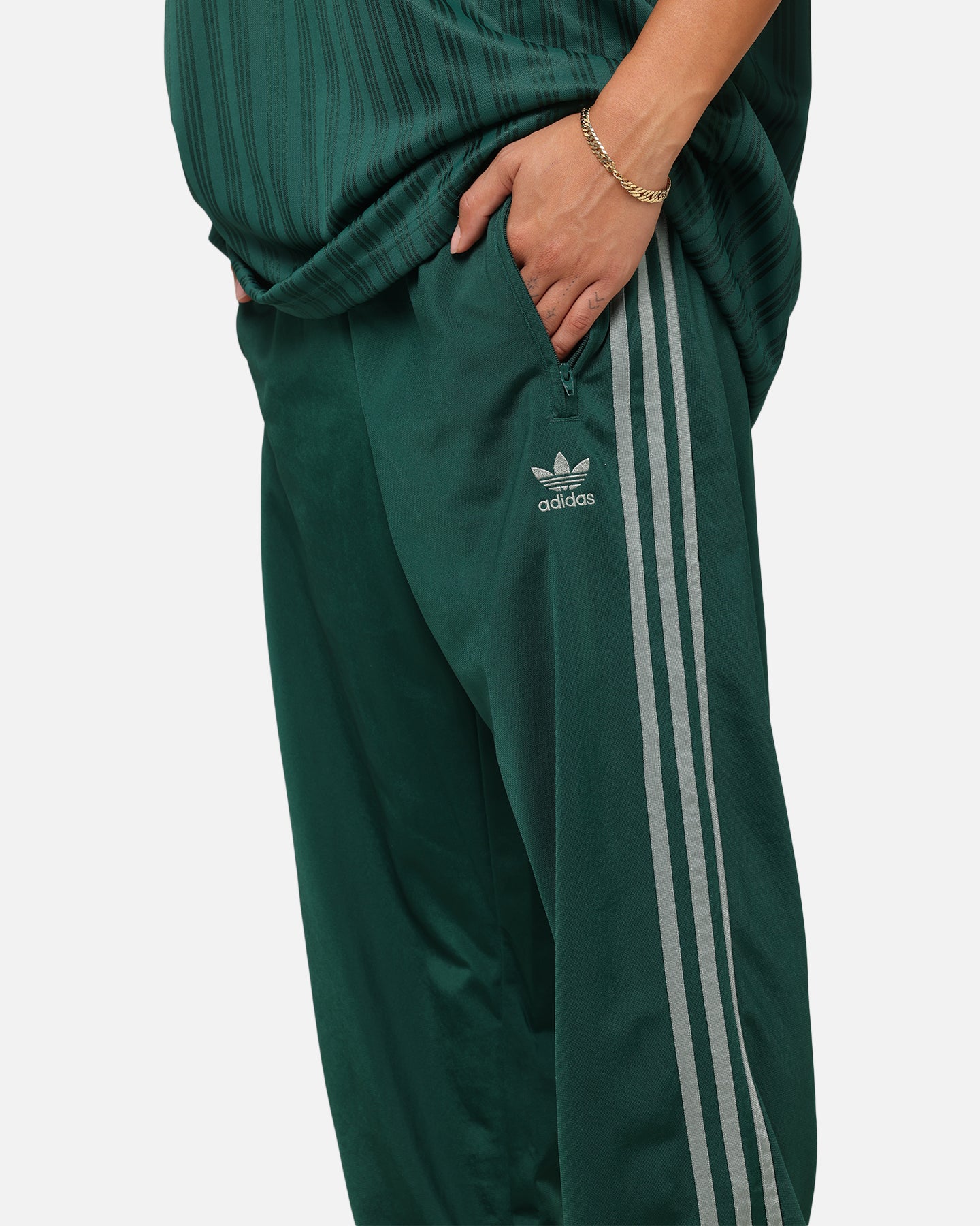 Adidas Firebird Track Pants for Men & Women - Green Athletic Joggers for Running, Gym & Casual Wear | Comfortable & Stylish Workout Pants