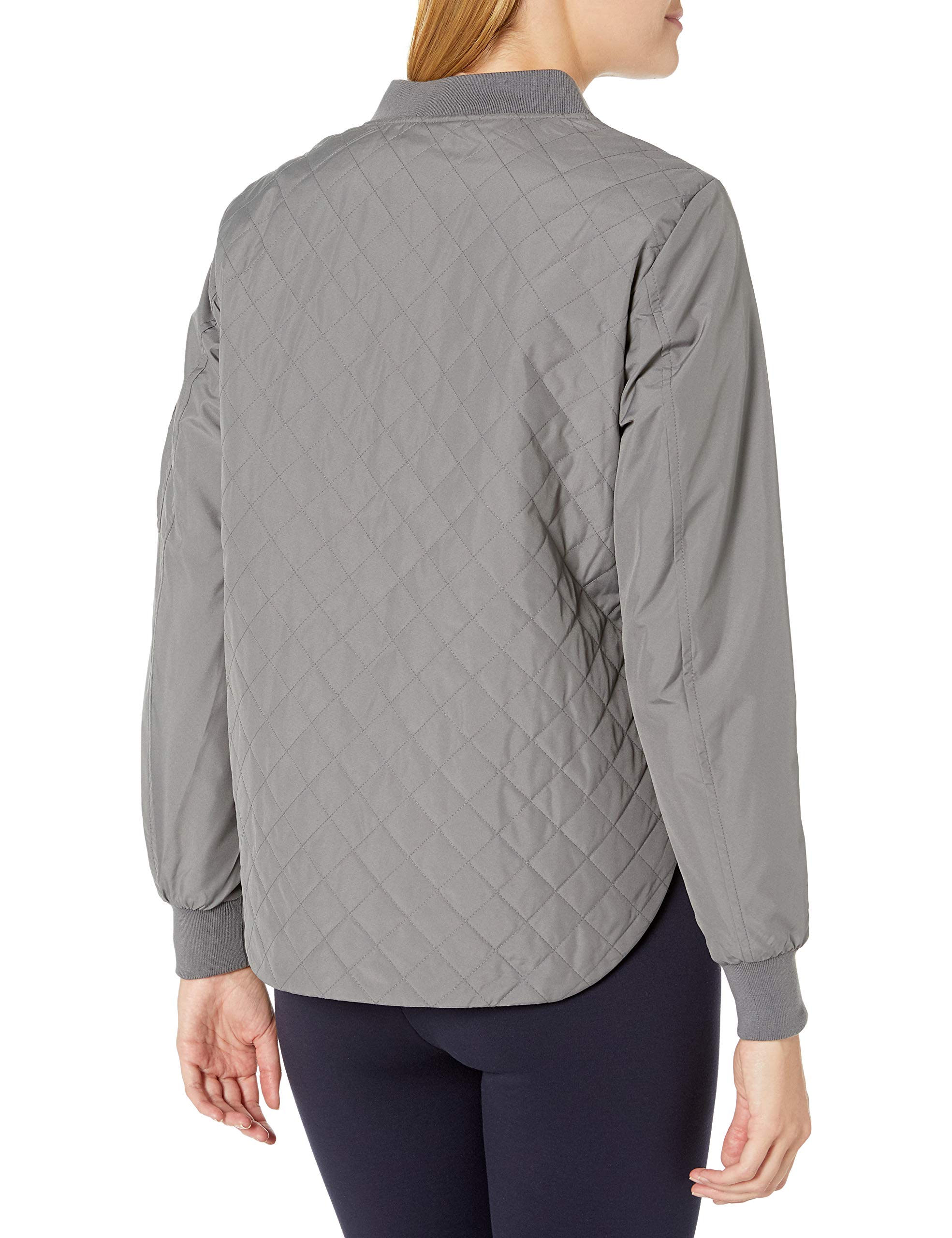 Charles River Apparel Women's Quilted Boston Flight Jacket - Lightweight Water-Resistant Winter Coat for Travel & Outdoor Activities | Perfect for Airplane Flights, Commuting & Casual Wear