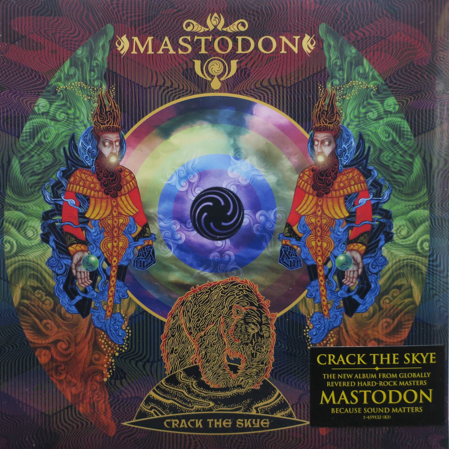 MASTODON 'Crack The Skye' Vinyl LP Record - Limited Edition Heavy Metal Music Album for Collectors & Audiophiles - Perfect for Home Listening, Music Collections & Gifts for Metal Fans