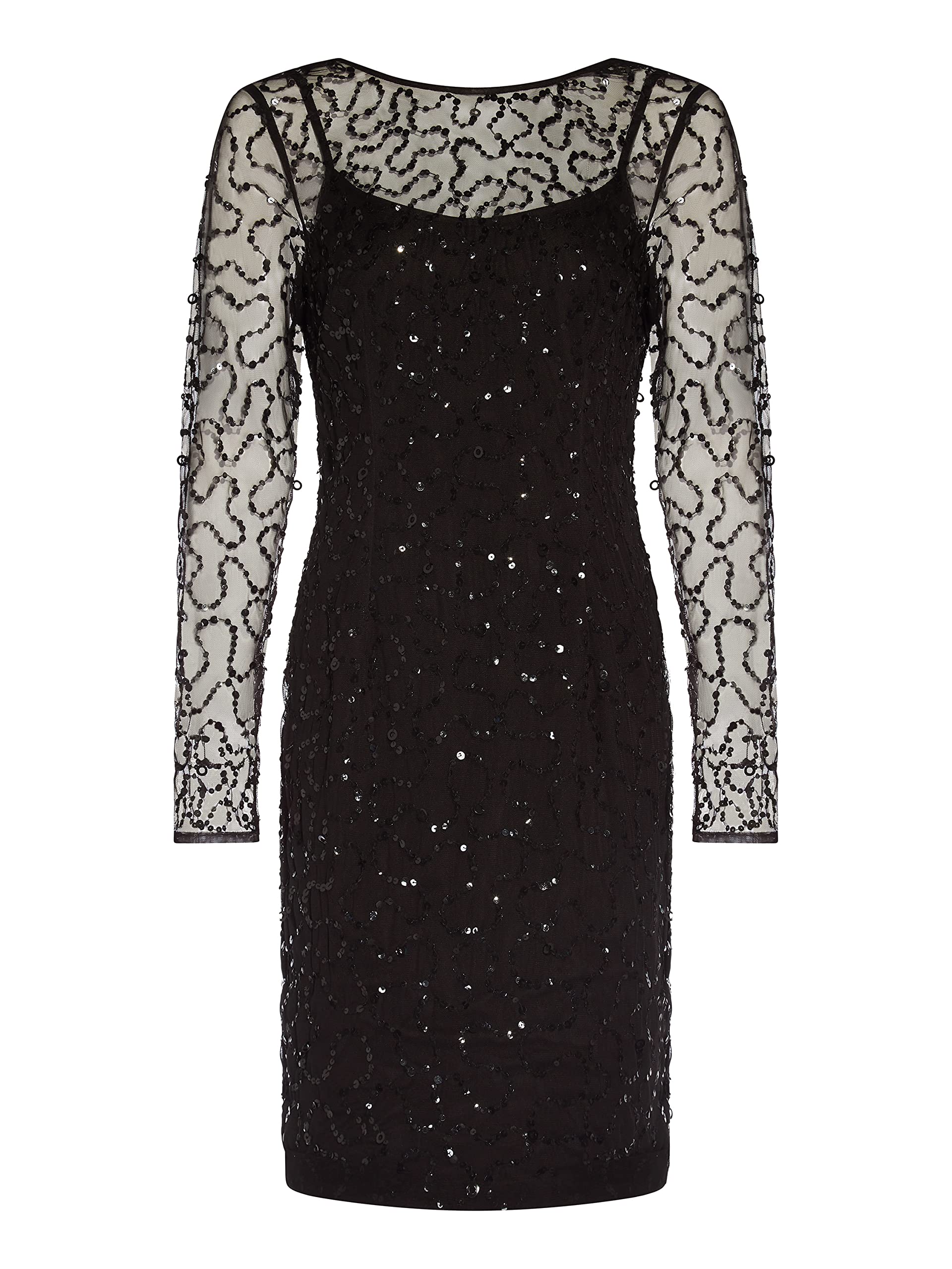 Adrianna Papell Women's Beaded Cocktail Short Dress - Perfect for Parties, Weddings & Special Occasions