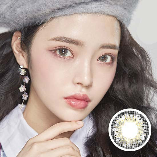 Sophia Gray 2-Pack Monthly Contact Lenses - Comfortable & Breathable for Daily Wear, Perfect for Work, School, and Special Occasions