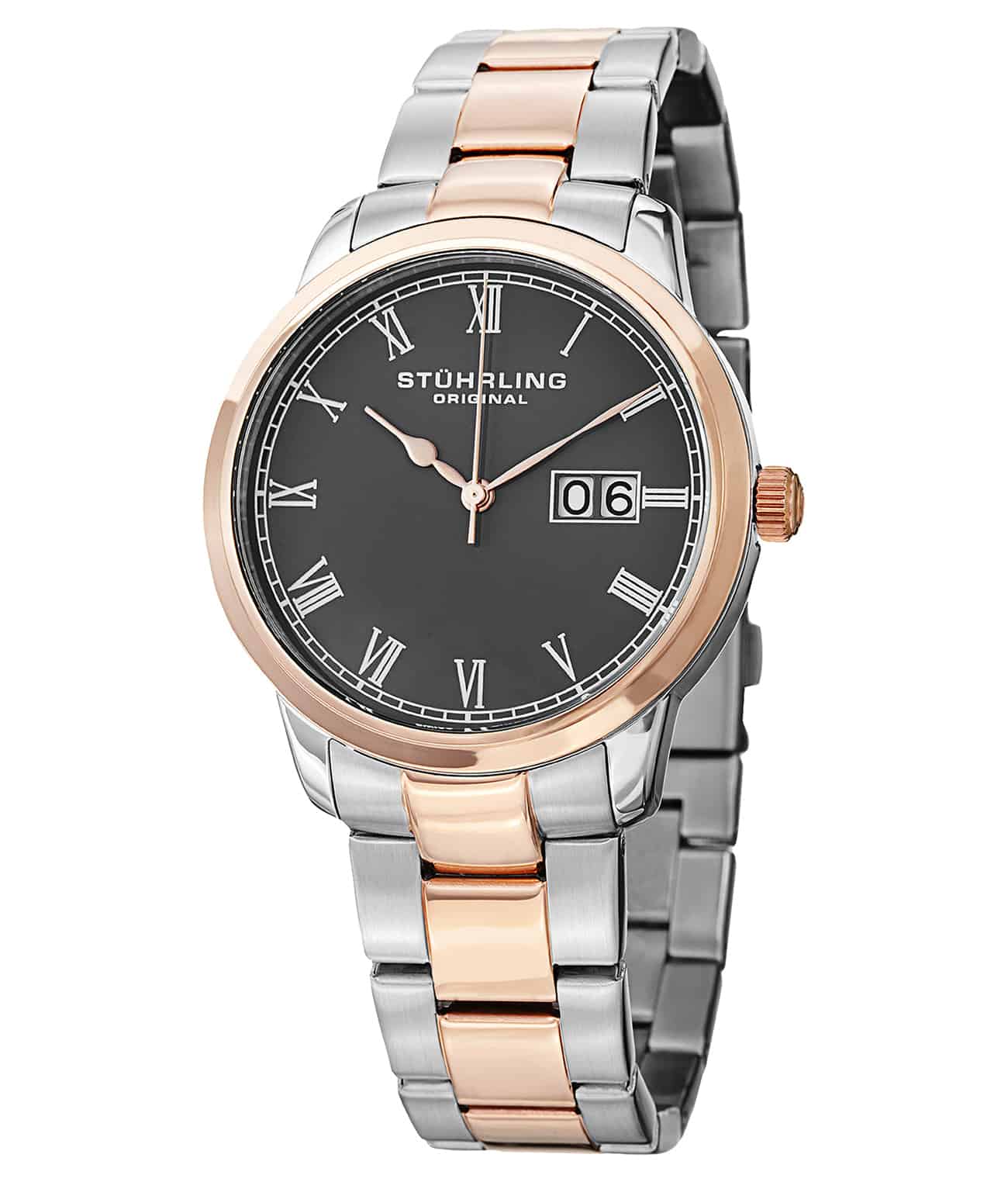 Cuvette Panache Elite 831B 40mm Quartz Classic Watch - Stylish Timepiece for Men, Perfect for Business, Formal Events & Everyday Wear