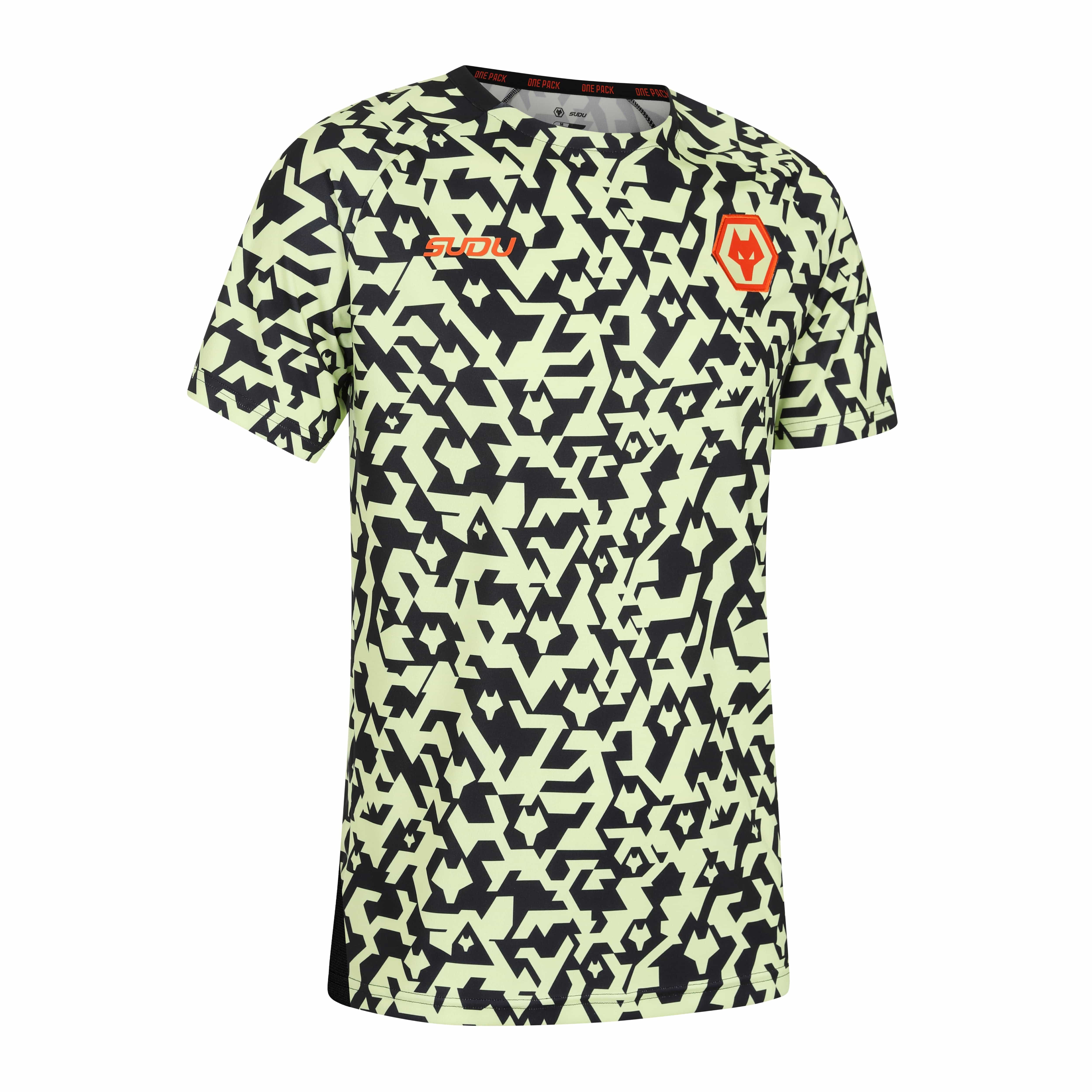 2024 25 Pre Match Performance T-Shirt - Moisture Wicking Athletic Tee for Soccer & Training (Black/Lime) | Perfect for Pre-Game Warmups & Sports Activities