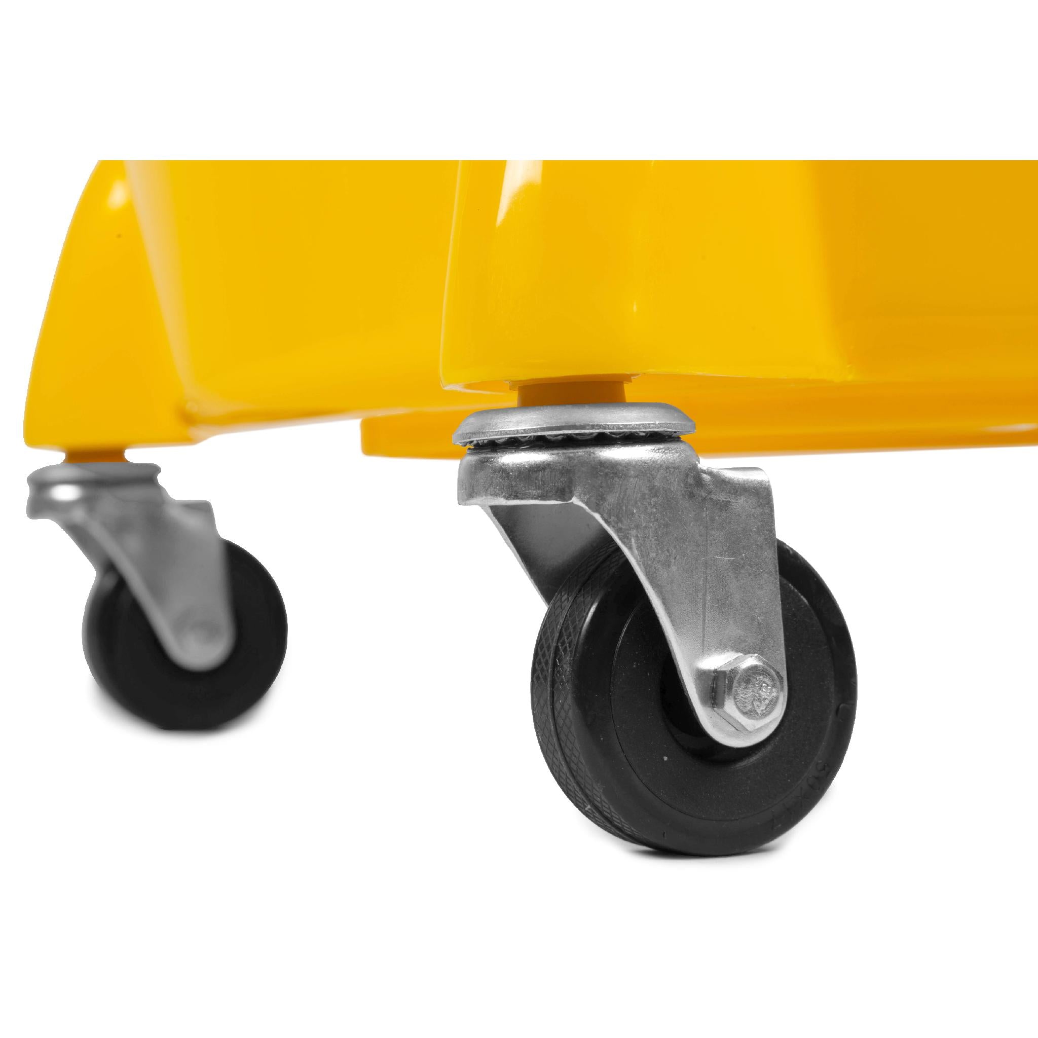 WEN 73034B 26 Quart Rolling Mop Bucket with Press Wringer - Heavy Duty Cleaning Cart for Floors, Tiles, and Hardwood - Ideal for Home, Office, and Commercial Use