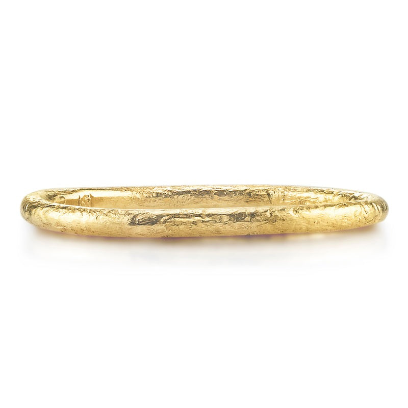 18K Yellow Gold Single Stone Jane Band Ring - Elegant Minimalist Jewelry for Women, Perfect for Everyday Wear, Anniversary & Wedding Gifts