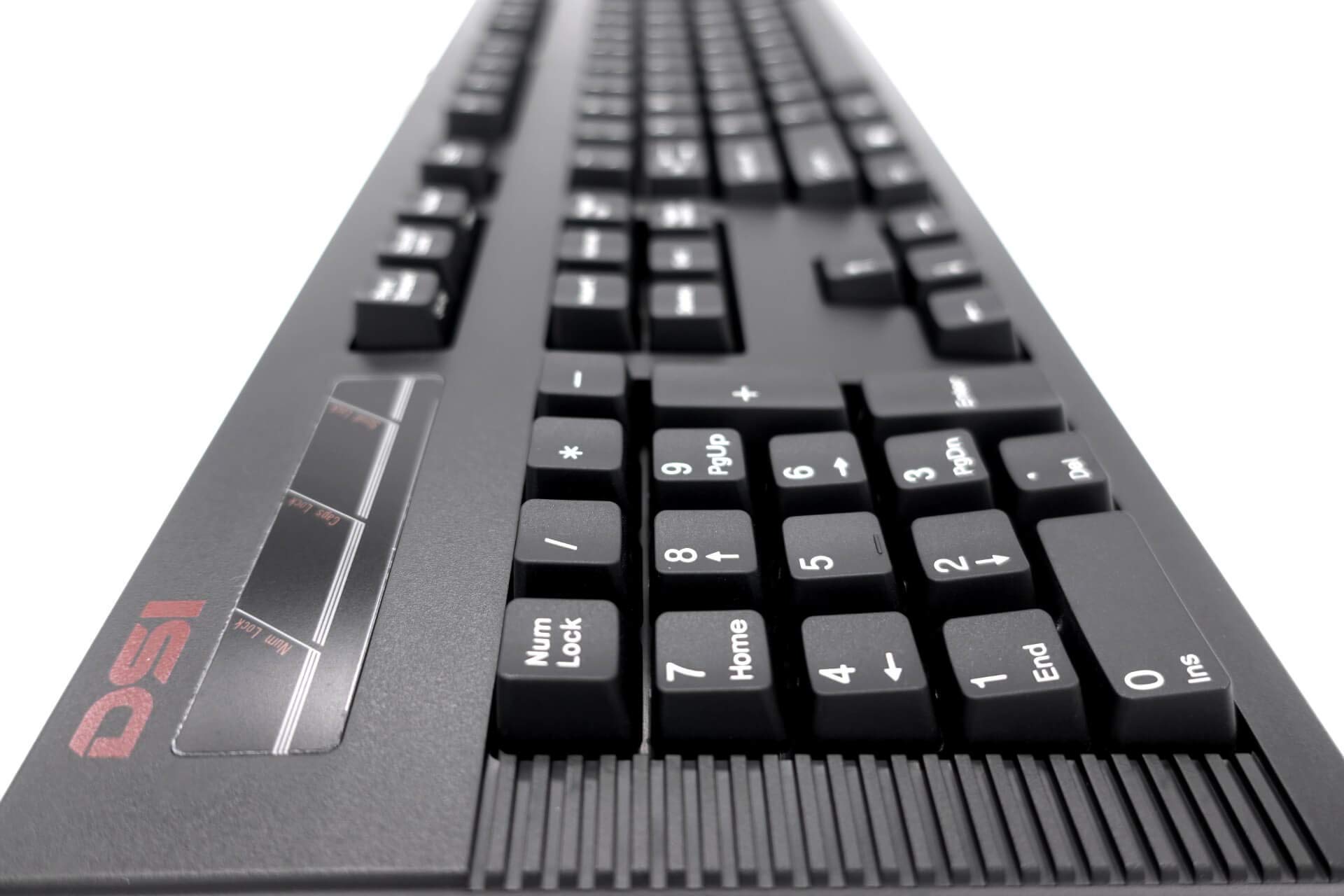 Ergonomic Left-Handed Mechanical Keyboard with Cherry MX Switches - USB Wired Gaming Keyboard for PC & Mac - Perfect for Gamers, Programmers & Office Work