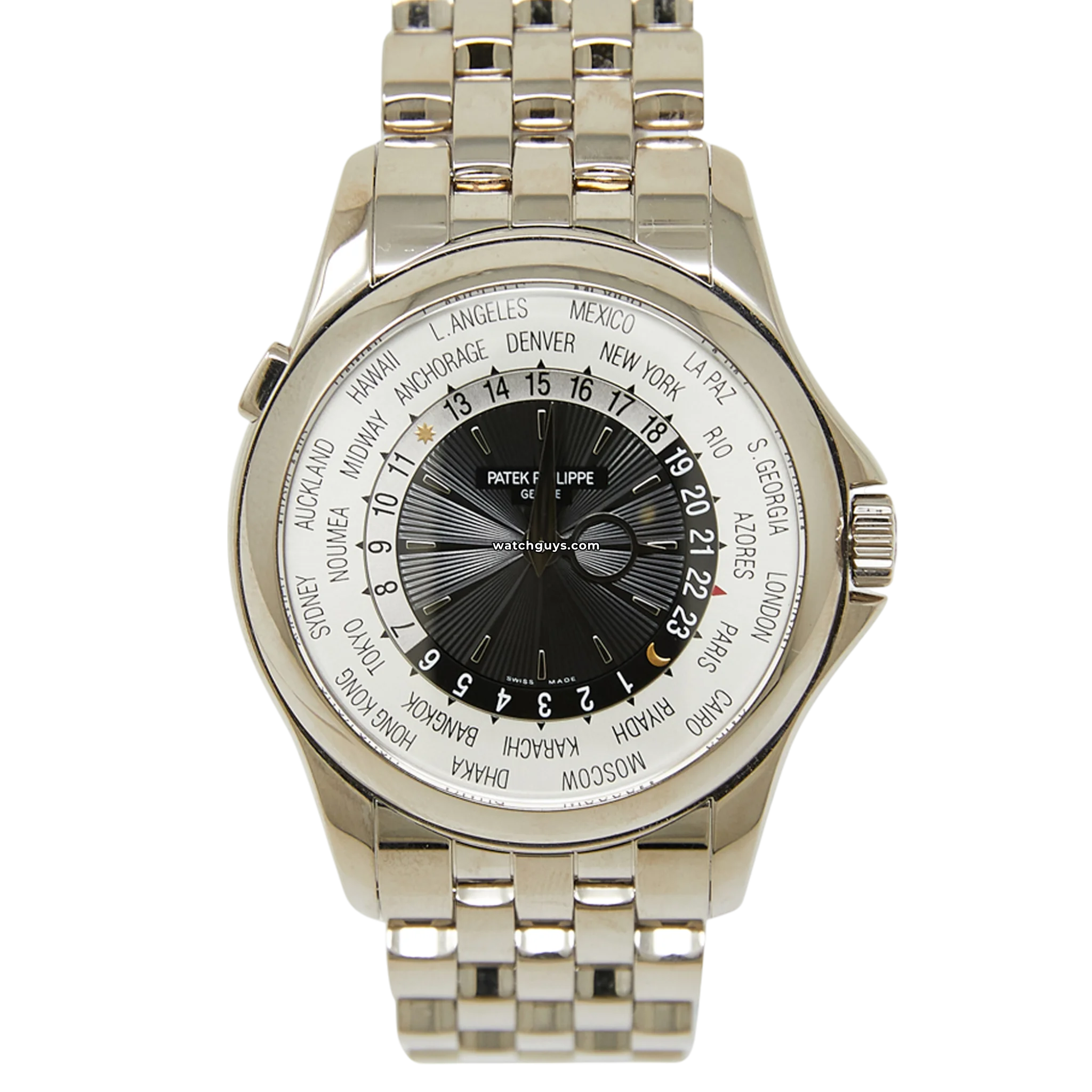 Patek Philippe World Time 5130/1G 011 Luxury Men's Watch - Perfect for Business Meetings & Formal Events