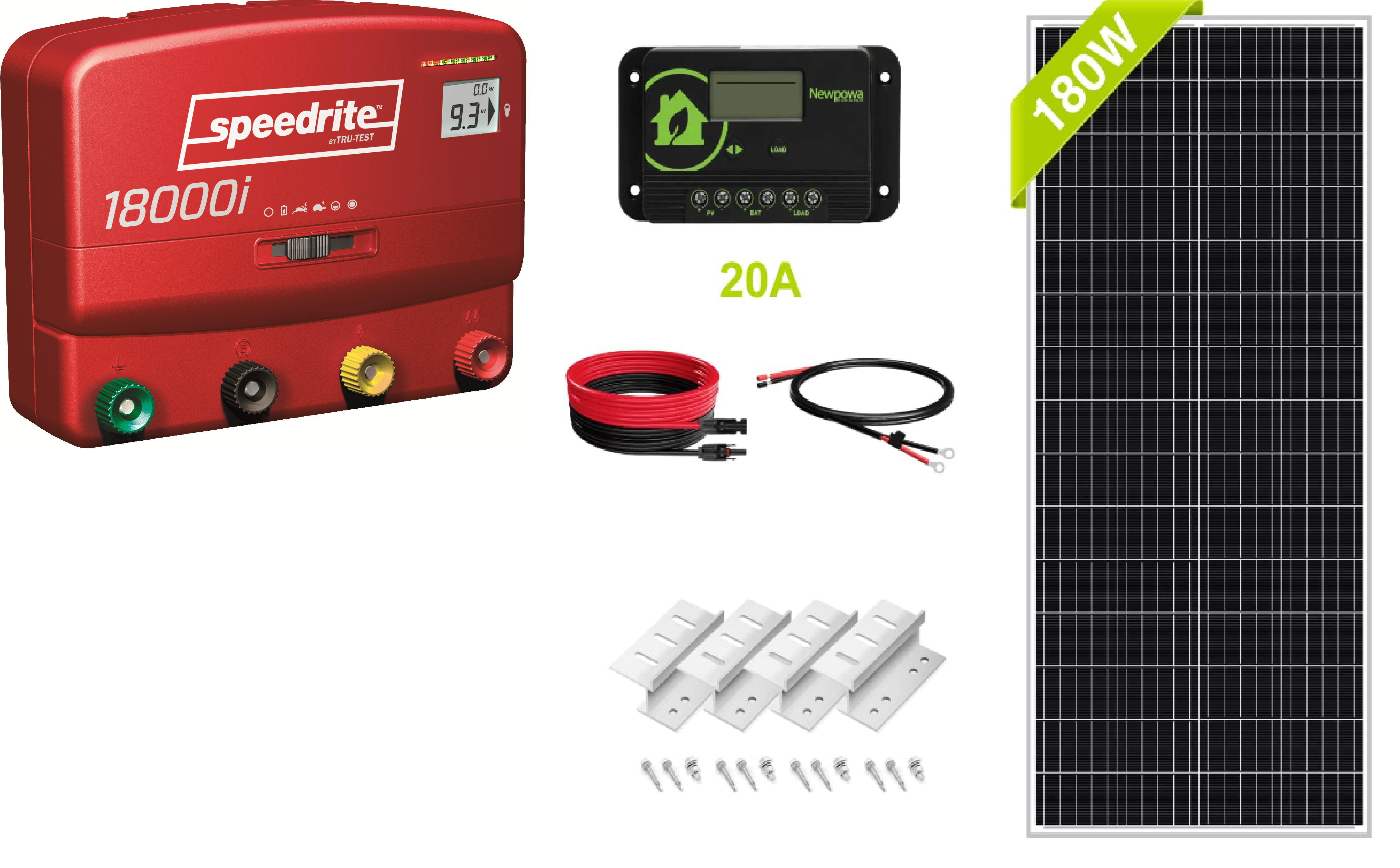 Speedrite 18000i Solar Generator with Unigizer Technology | Portable Solar Power Bundle (Remote Control Optional) | Perfect for Camping, RV Trips & Emergency Power Outages