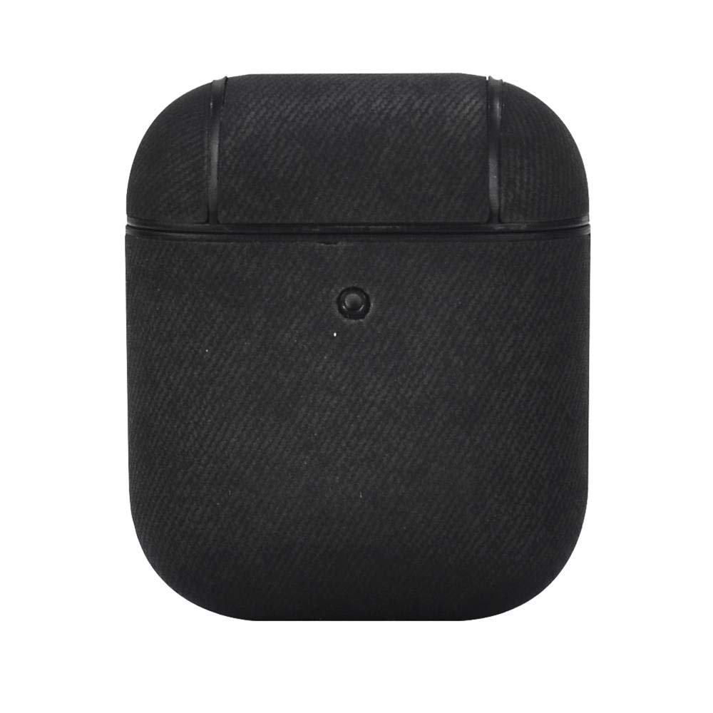 TERRATEC Air Box Fabric Black Case for Apple AirPods - Protective Cover for Travel, Work & Daily Use