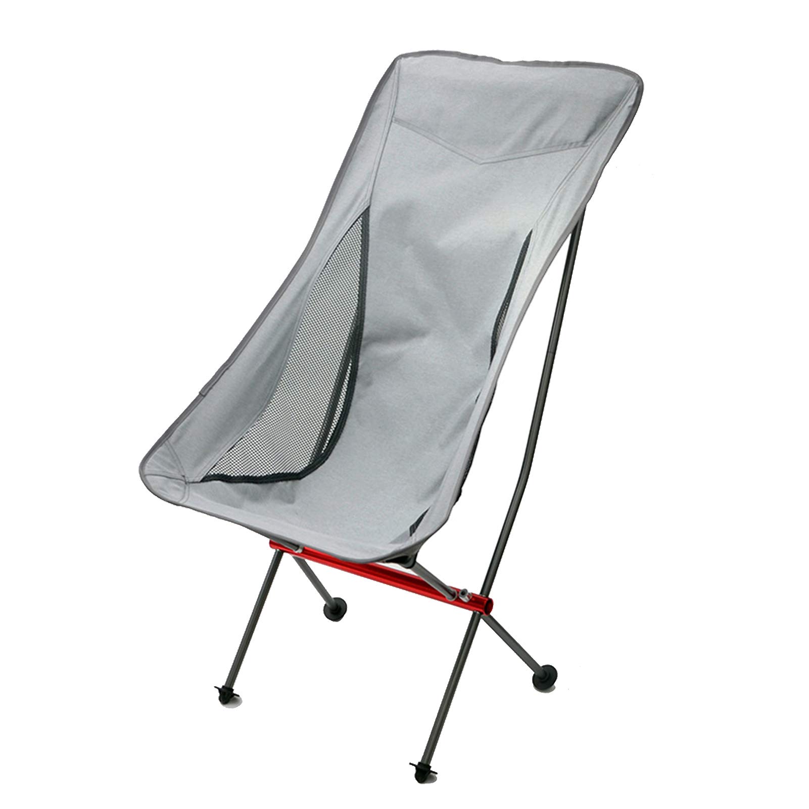 Ultra Lightweight Portable Folding Camping Chair - Compact Aluminum Alloy Frame Outdoor Stool for Beach, Garden, Picnic, Fishing, Hiking & Travel with Backrest - Perfect for Outdoor Adventures, Backyard Relaxation & Camping Trips