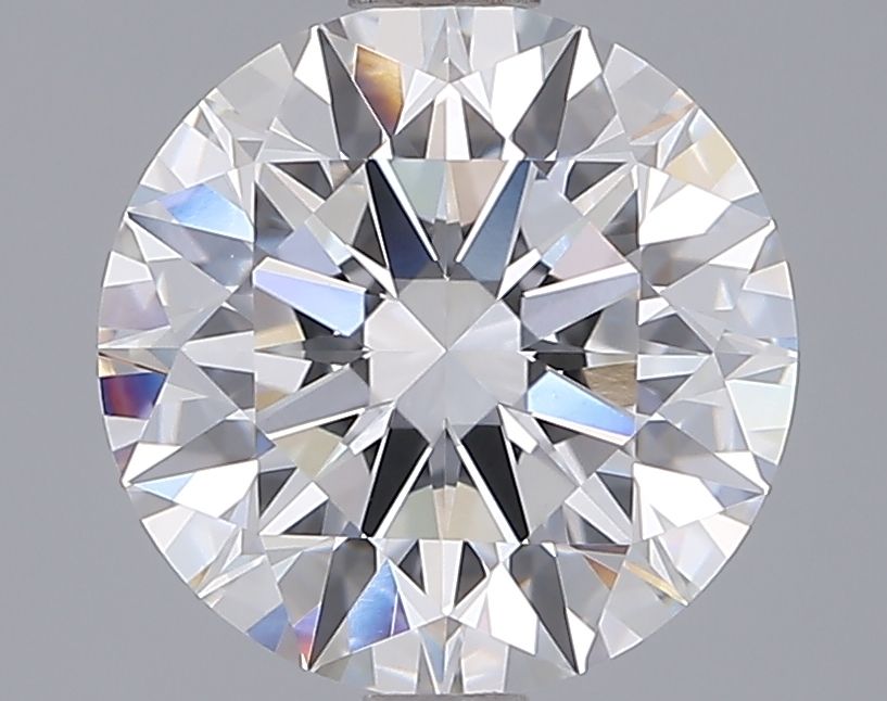 3.06 Carat D Color VVS2 Clarity Round Lab-Grown Diamond - Perfect for Engagement Rings & Fine Jewelry