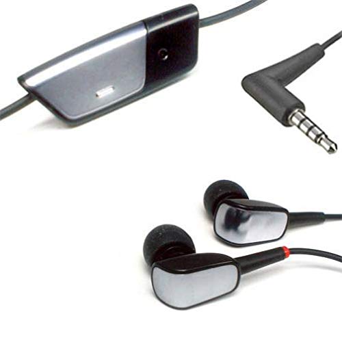 Wired Earphones with Microphone 3.5mm for Motorola Moto E6 - Noise Cancelling Headset with Built-in Mic, Compatible with Moto E6 Phone - Perfect for Calls, Music, Gaming & Work from Home
