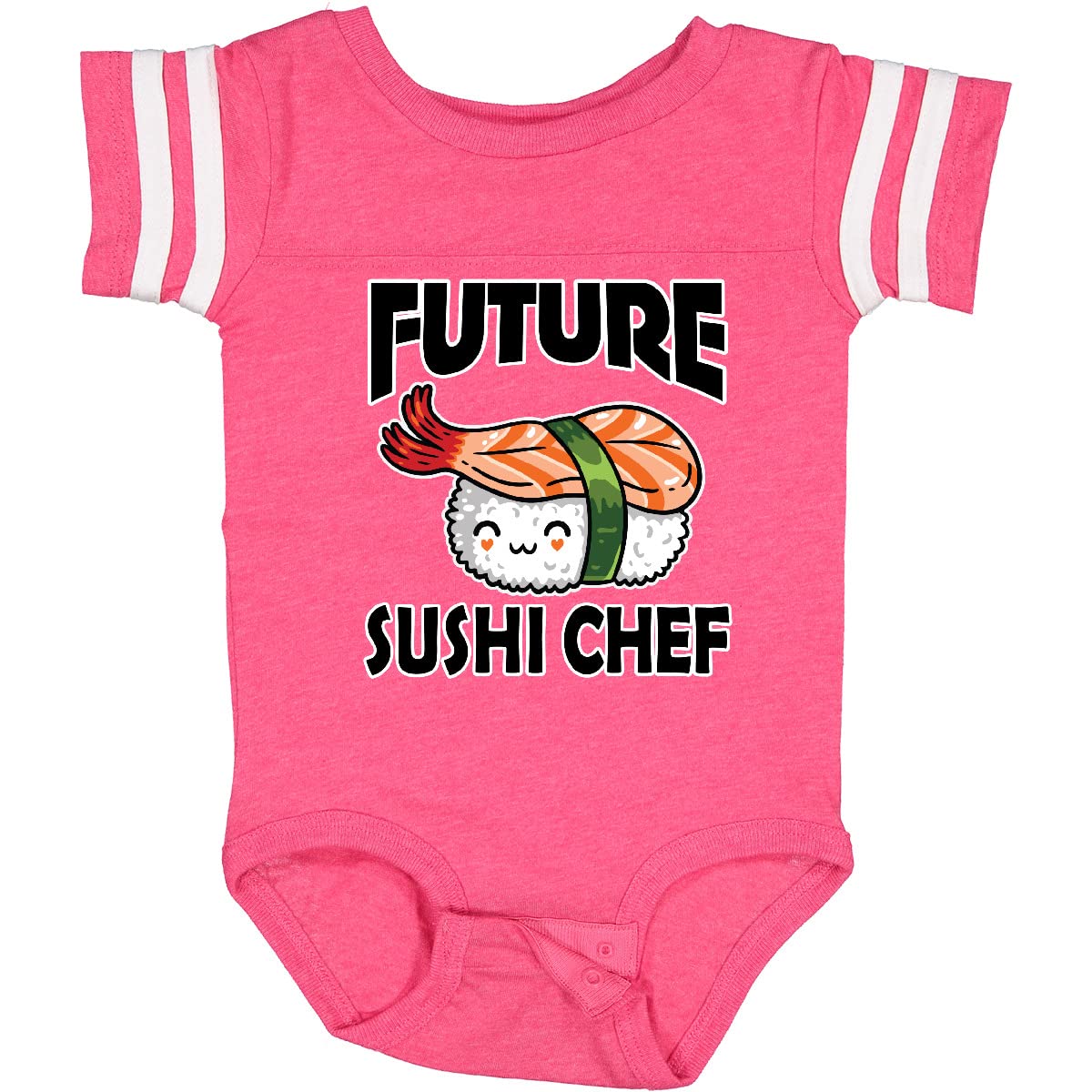 Inktastic Future Sushi Chef Baby Bodysuit - Cute Infant Onesie for Aspiring Chefs | Perfect for Cooking-Themed Parties & Photo Shoots