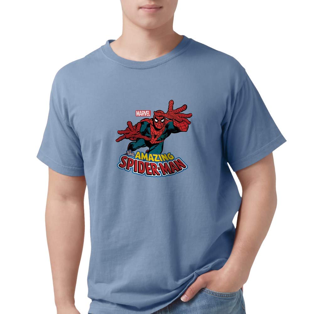 The Amazing Spider-Man Men's Comfort Colors T-Shirt | Superhero Graphic Tee for Fans | Casual Wear & Cosplay