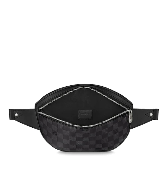 LV Campus Bumbag Onyx Crossbody Bag - Luxury Monogram Leather Waist Pack for Men & Women | Perfect for Travel, Shopping & Everyday Use