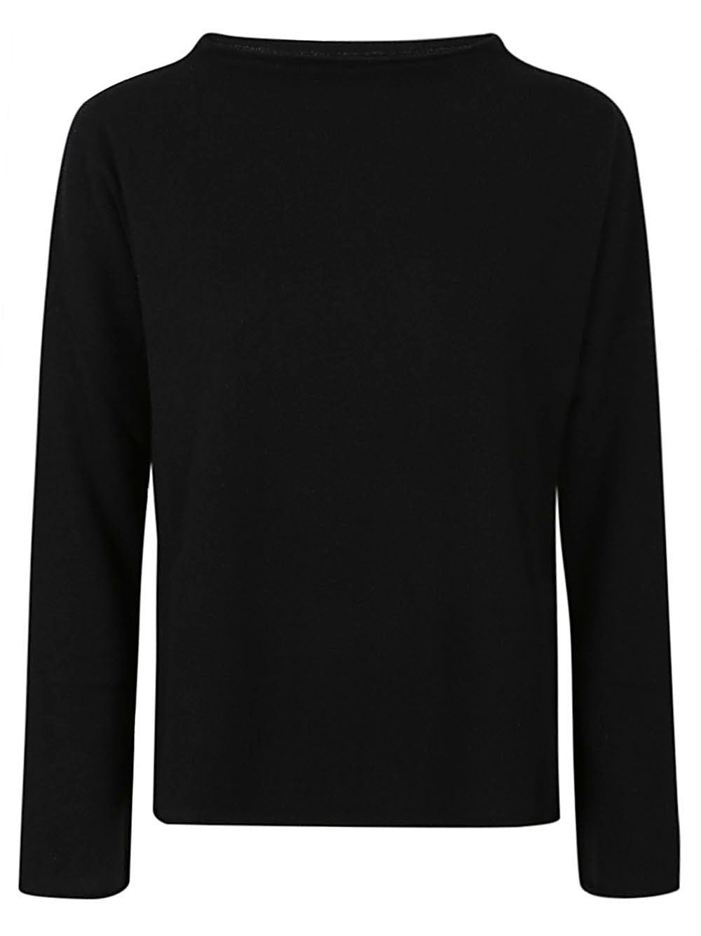 BE YOU Women's Black Sweater - Cozy Knit Pullover for Casual Wear & Winter Outfits