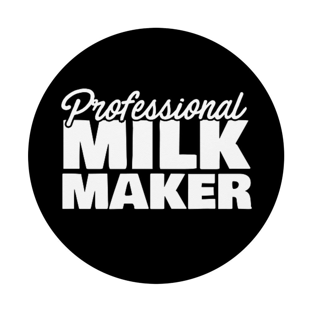 Funny Black Breastfeeding Mom Professional Milk Maker - Perfect for Nursing Mothers & Lactation Support at Home or Work