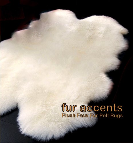Luxury Faux Fur Area Rug - 40