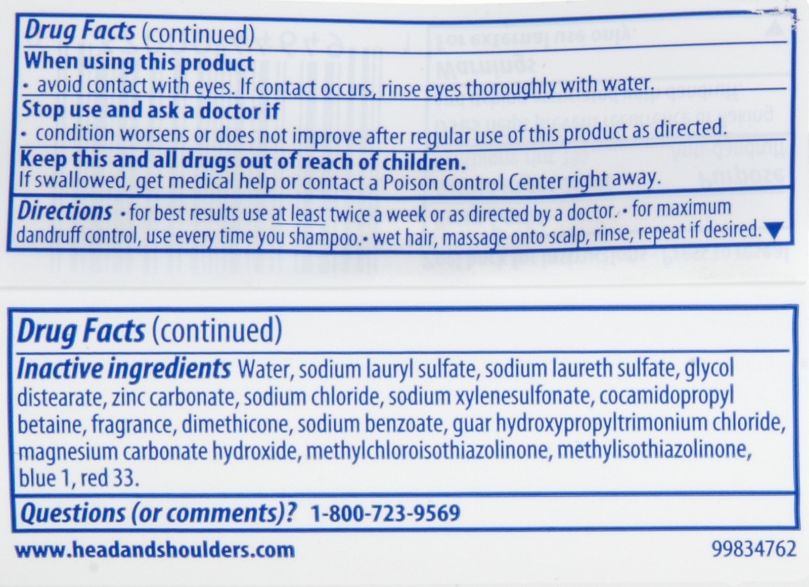 Head & Shoulders Classic Clean Anti-Dandruff Shampoo 1.7 oz - Gentle Scalp Care for Daily Use at Home & Travel