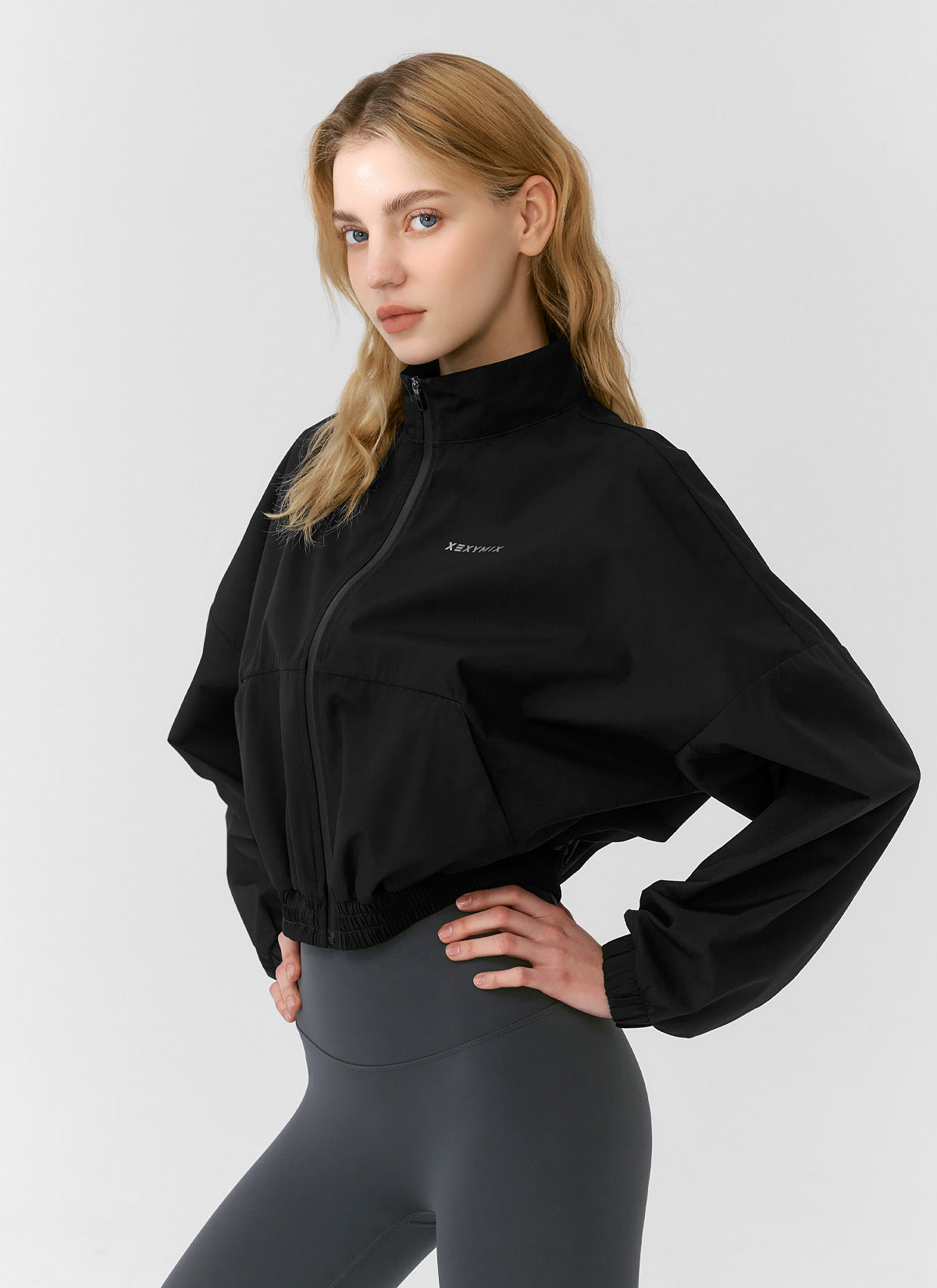 Stylish High Neck Crop Jumper - Trendy Lightweight Knit Sweater for Women | Perfect for Fall Layering, Date Nights & Casual Outfits