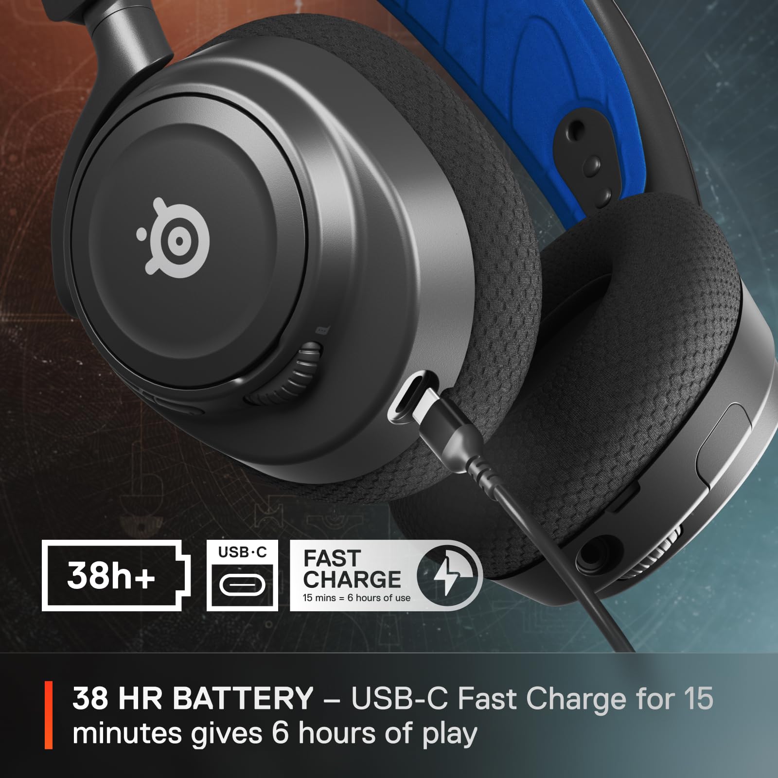 SteelSeries Arctis Nova 7P Wireless Gaming Headset with Bluetooth - Multi-Platform Compatible (PS5, PC, Nintendo Switch) - 38H Battery Life & USB-C Charging - Destiny 2: The Final Shape Edition with Exclusive In-Game Items - Perfect for Competitive Gaming, Streaming, and Immersive Console Play