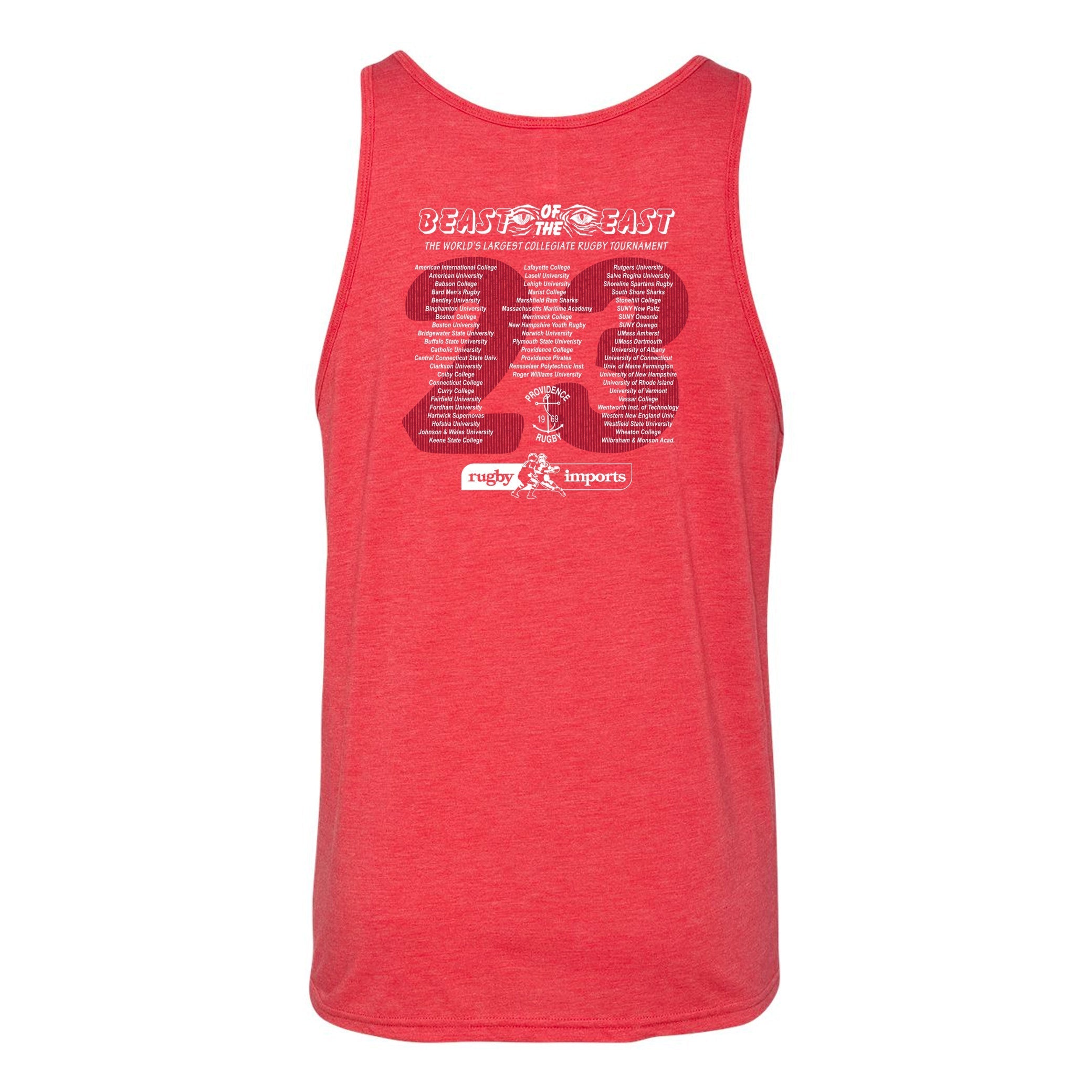 BOE 2023 Spicy Rugby Tank Top for Men & Women - Breathable Athletic Shirt for Rugby, Gym, Workouts & Casual Wear
