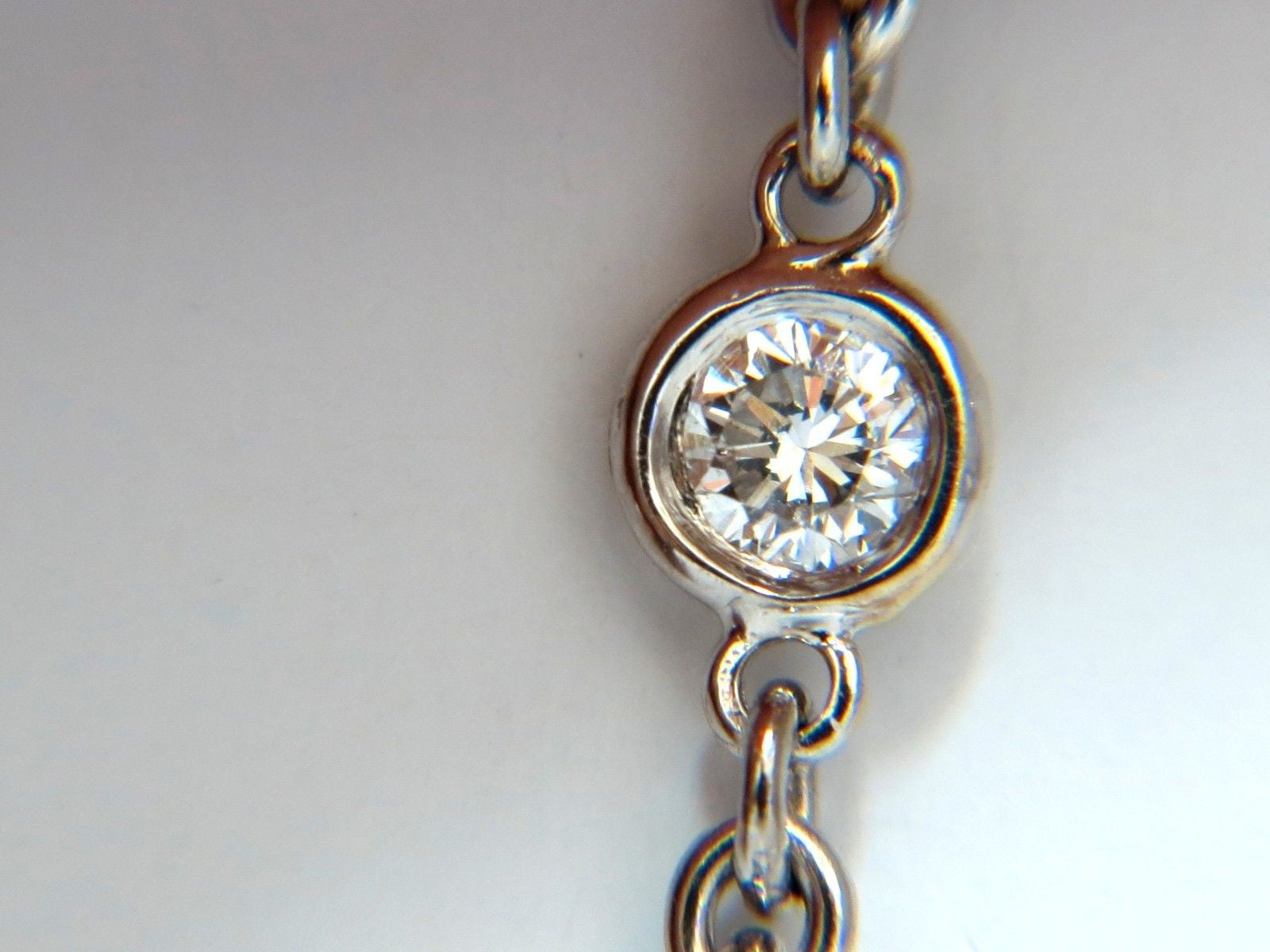 1.00ct Diamond Dangling Circle Within Circle 18K Gold Necklace - Elegant Jewelry for Women, Perfect for Parties, Weddings & Special Occasions