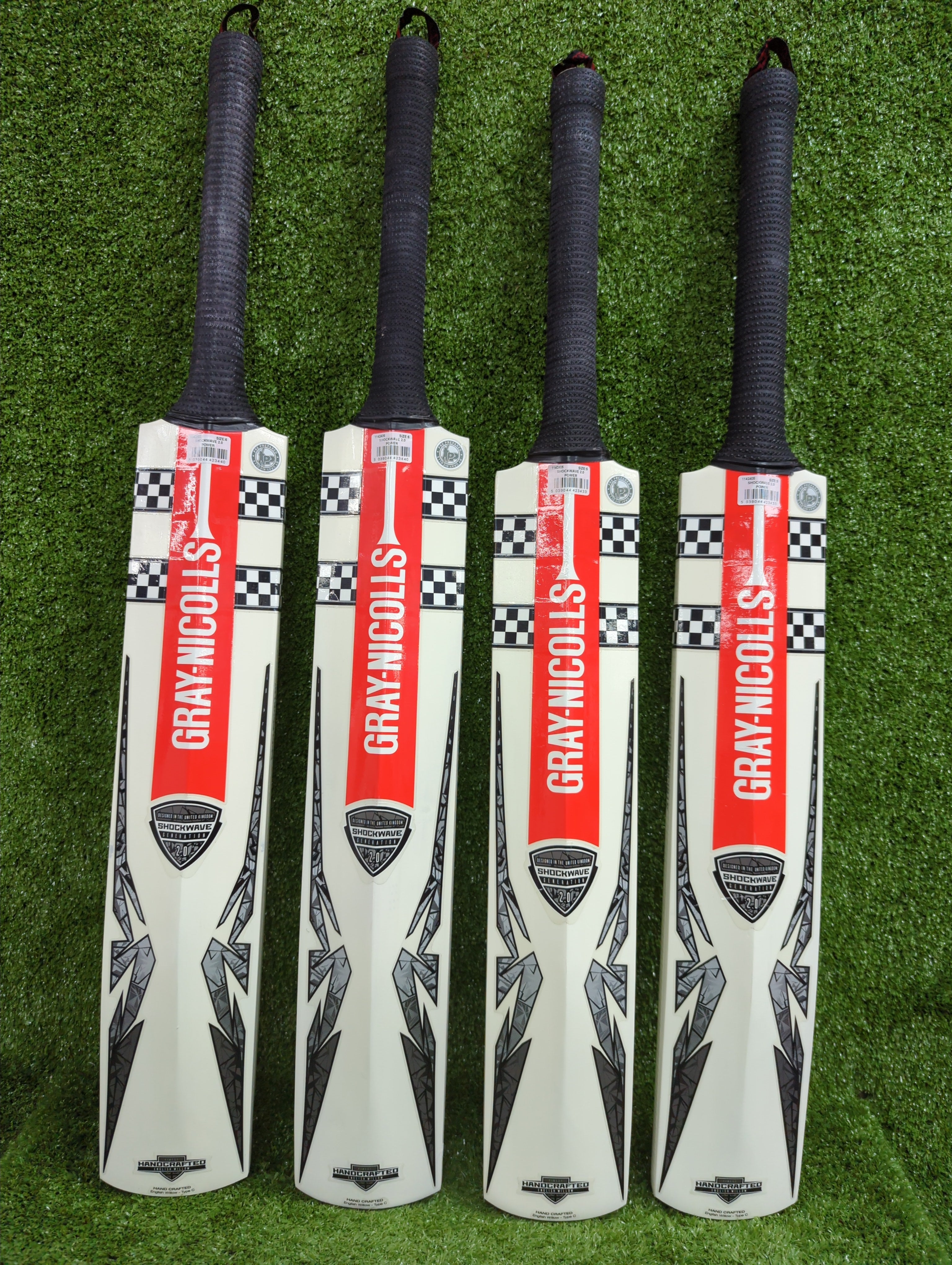 Gray Nicolls Shockwave 2.0 Power Junior Cricket Bat - English Willow Youth Bat for Training & Matches | Perfect for Young Cricket Players