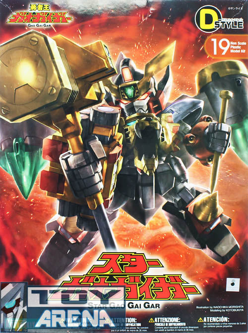 D-Style #19 Star Gao Gai Gar GaoGaiGar Model Kit by Kotobukiya - Perfect for Anime Collectors & Mecha Model Builders