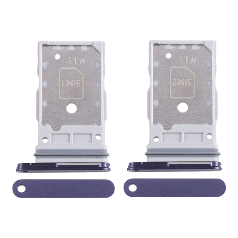 Original Samsung Galaxy S24 SIM Tray Replacement (Dual SIM) - Compatible with All Carriers - Easy Installation for Travel & Business Use