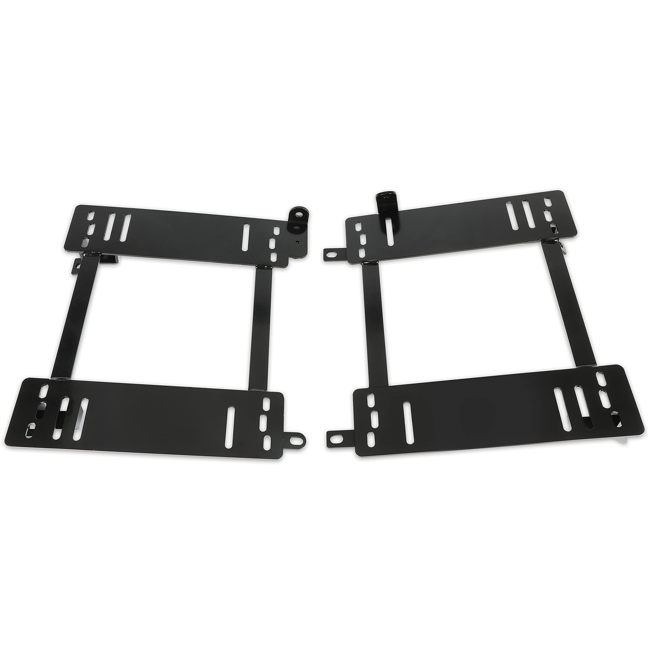 HECASA Seat Brackets for 2015-2021 Polaris Slingshot - Driver & Passenger Side Mount Bracket Set Kit - Heavy Duty Steel Seat Rails - Perfect for Custom Upgrades & Off-Road Adventures