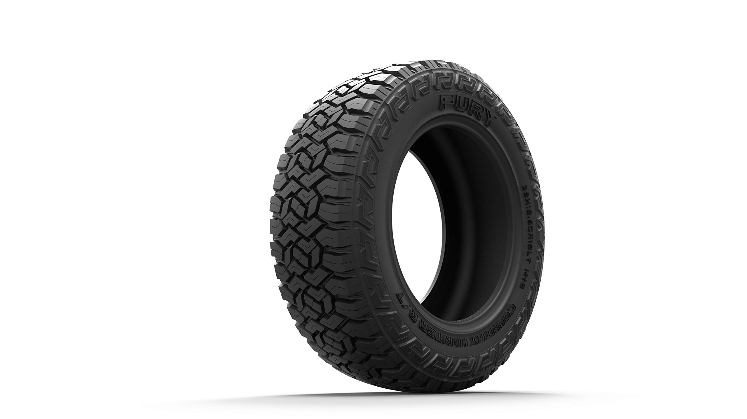 Fury Offroad RT2657017A LT265/70R17 All-Terrain Tires - Durable Off-Road & Highway Performance for Trucks & SUVs - Ideal for Mud, Snow & Rocky Trails