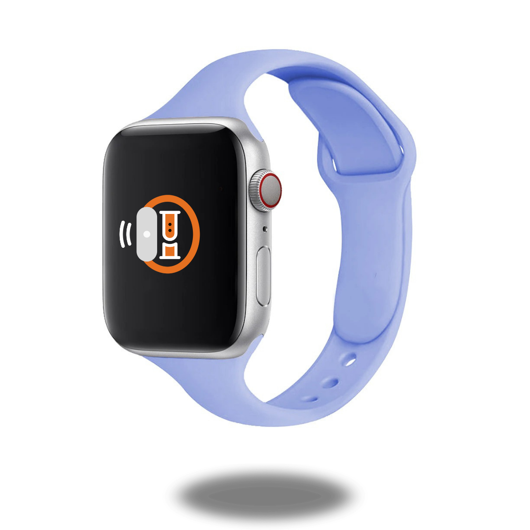 Slim Silicone Sports Band - Lightweight & Durable Fitness Tracker Strap for Running, Gym & Outdoor Activities