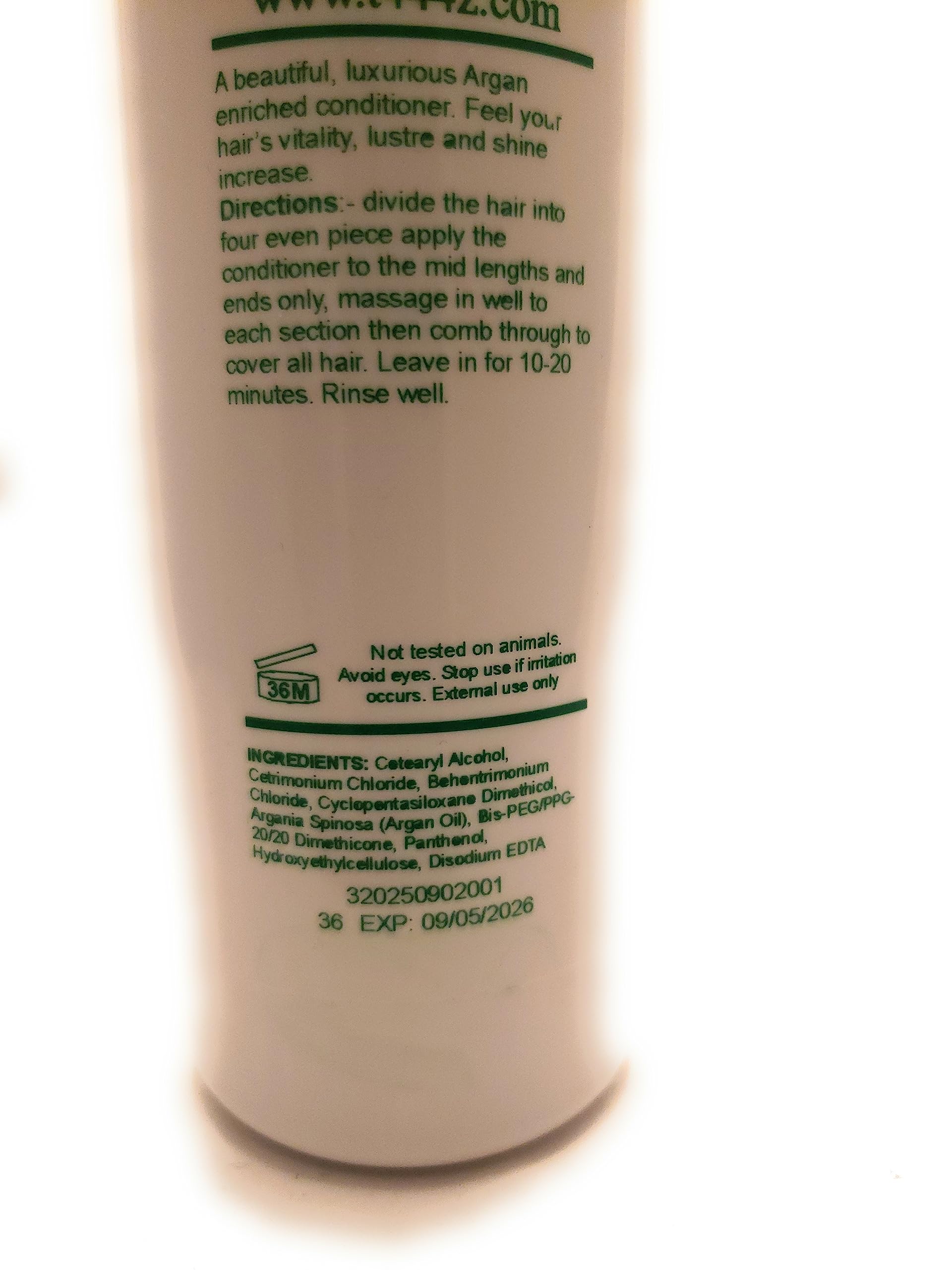 Pure Moroccan Argan Oil Therapy Conditioner for Dry, Damaged Hair - Deep Hydration & Repair for Silky Smooth Hair - Perfect for Daily Use & Salon-Quality Results at Home