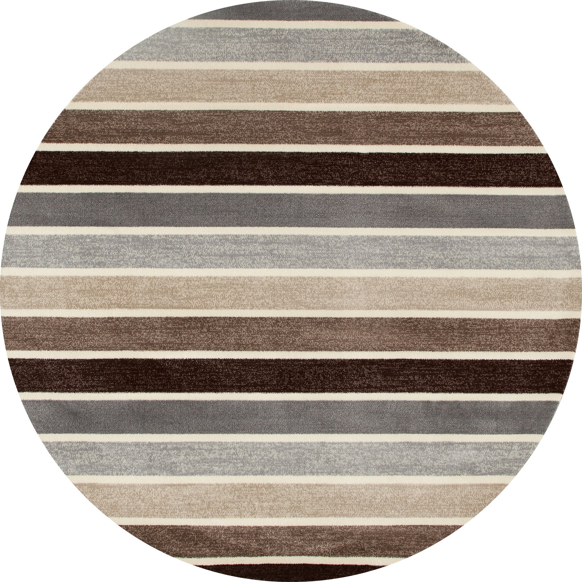 Art Carpet Troy Collection Woven Round Area Rug - 5'3
