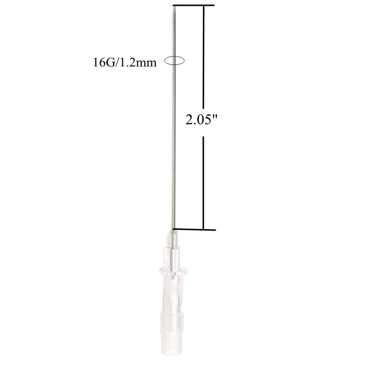 16G Piercing Needles Kit - 10PCS IV Catheter Needles for Ear, Nose & Body Piercing - Sterile Medical Grade Supplies for Tattoo Artists & Professional Piercers - Perfect for IV Start Kits & Body Modification Procedures