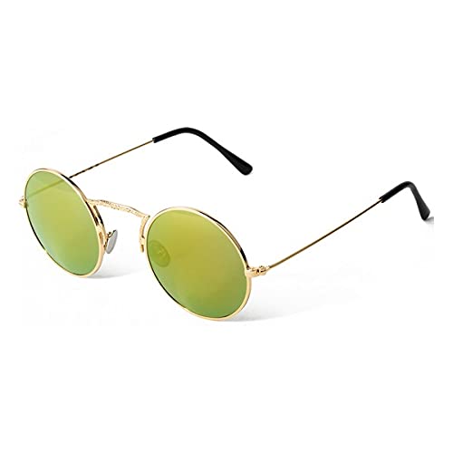 Polarized Fashion Sunglasses for Women - MONASTIR-GOLD-03 Gold Frame UV Protection Sun Glasses | Perfect for Beach, Driving & Outdoor Activities