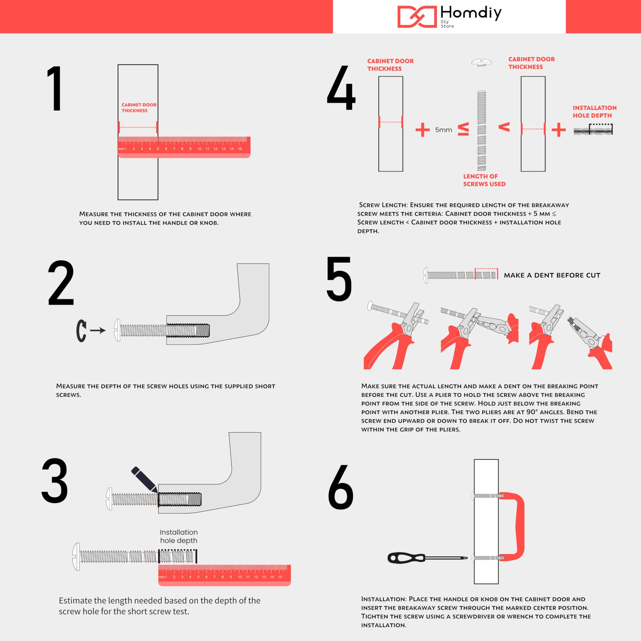 Homdiy Gold Cabinet Pulls LSJ12GD - 50 Pack Square Modern Metal Drawer Handles (320mm) for Kitchen Cabinets & Furniture | Durable Hardware for Drawers, Wardrobes & Storage Units